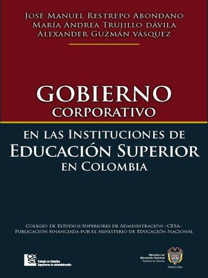 cover image of Gobierno corporativo en las instituciones de educación superior en Colombia